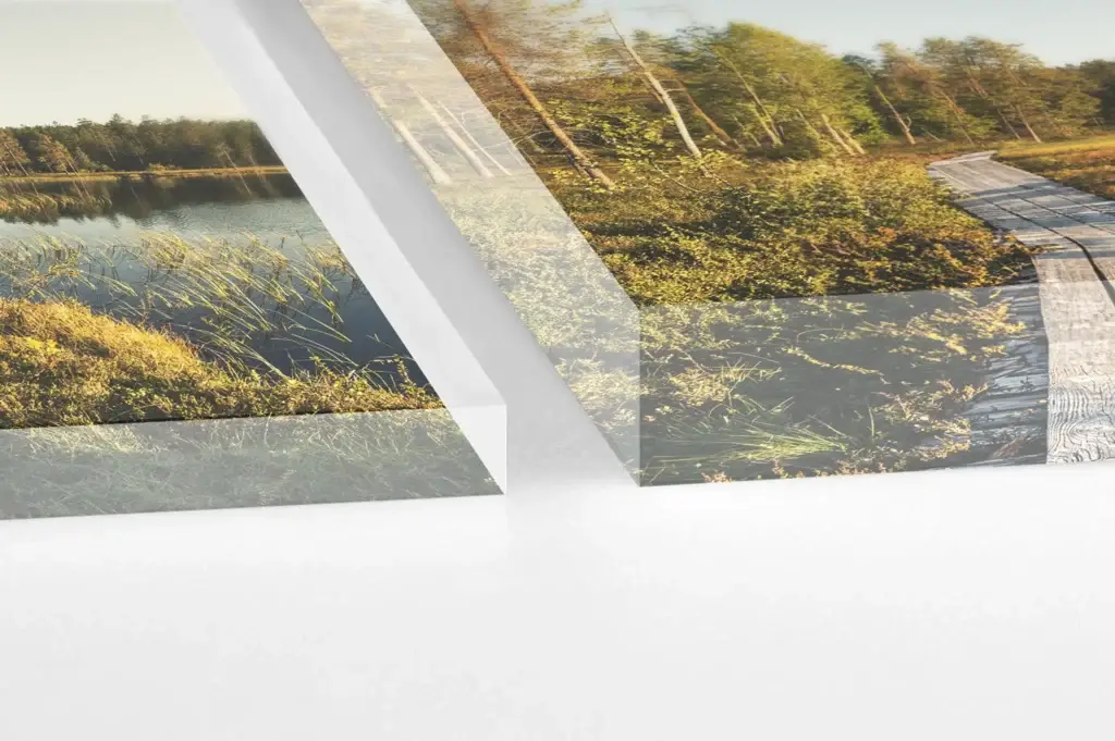 Wandbilder Foto auf Acrylglas Stärke der Glasplatte
